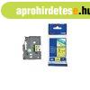 Feliratoz�g�p szalag, Brother TZE621 9mmx8m ORIGINAL fekete/