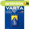Elem 9V 6LR61 Longlife Power 1 db/csomag, Varta