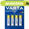 Elem AAA mikro LR03 Energy 4 db/csomag, Varta