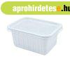 Doboz sz�gletes PP 750 ml feh�r