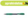 Zsel�stoll 0,7mm, nyom�gombos Pilot G-2, �r�ssz�n z�ld