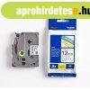 Brother TZE-231s lamin�lt P-touch szalag (12mm) Black on Whi