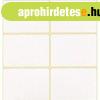 Etikett c�mke, 35x50mm, 10 lap, 6 c�mke/lap