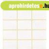 Etikett c�mke, 20x30mm, 4 lap, 15 c�mke/lap