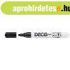 Lakkmarker, decomarker 2-4mm, kerek Ico fekete