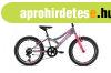 Capriolo Diavolo 200 20" gyerek ker�kp�r Grafit-R�zsasz