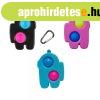 Pop it Among Us figura, pop it kulcstart� 6x9 cm