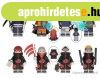 8 db-os Naruto mini figura alap szett