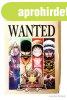 One Piece - Wanted jelleg� anime francia k�rtya
