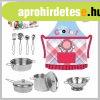 Konyhai K�szlet Gyerekeknek ? 12 Darabos J�t�k K�szlet 168-2