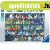 Ravensburger Puzzle 2000 db A m�regkever� szekr�ny
