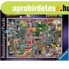 Ravensburger: Puzzle 1 000 db - Var�zslatos ABC E