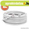 neXus Telefonvezet�k, 6P/4C, 10 m, feh�r, 3 db / csomag (203