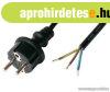 USE N 8-3/1,5 Szerelhet� h�l�zati csatlakoz�k�bel, 3 m