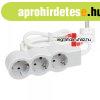 Legrand Eloszt�sor Standard 3x2P+F, 1,5 m vezet�kkel, feh�r-