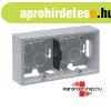 Legrand Suno kiemel�doboz, kett�s alum�nium, Legrand 721395