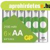 EMOS B2521V, GP ReCyko NiMH Akkumul�tor HR6 (AA) 2100mAh 6db