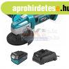 Dedra akkumul�toros sarokcsiszol� 18V / 125mm t�lt� + 1db ak