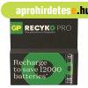GP ReCyko Pro NiMH 800 mAh akkumul�tor HR03 (AAA) �J 4db B26
