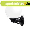 GLOBE 250 OPAL GARDEN WALL LAMP 1XE27 IP55 BLACK