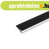 EL-92CR SHELF PROFILE FOR LED STRIP 2.5M, BLACK