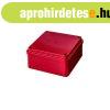 EC491 JUNCTION BOX 110X110X60 IP55 RED
