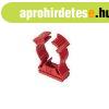 PVC COLLAR CONDUIT CLIPS EC D20 RED 100PCS.