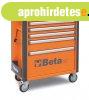 BETA C37/6-O 6 fi�kos szersz�mkocsi, narancss�rga sz�nben
