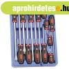 csavarh�z� k�szlet, csillag-lapos-pozidriv, 14 darabos