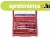 Genius crowafej �s bit k�szlet, metrikus 1/4", 40 darab
