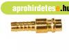 pneumatikus gyorscsatlakoz� dug�, t�ml� v�ges, 6.35mm
