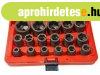 Genius l�gkulcsfej k�szlet, metrikus, 1/2", 17 darabos