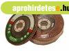 lamell�s csiszol�korong, k�pos, 80-as szemcse, 115x22.2mm