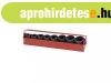 Genius l�gkulcsfej k�szlet, metrikus, 3/8", 8 darabos