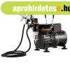 Airbrush lgkompresszor 120 W (1-3 bar) 3 fvkval