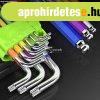 9 darabos Sz�nes Hatlapfej� Kulcsk�szlet