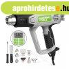 Huepar HG01 - h�l�gf�v�: 2300 W, 50-660�C, LCD kijelz�