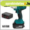 HAYAMI �tve csavaroz�  2 akkuval 188V HA-1007