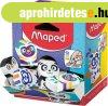 Rad�r display, vegyes mint�k, MAPED "Ergo Fun Multicolo