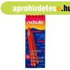 Sz�nes ceruza, jumbo h�romsz�g, Nebulo piros