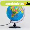 F�ldg�mb 25 cm-es politikai megvil�g�tott