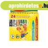 Zs�rkr�ta k�szlet 8x90 mm 24 db/bliszter Keyroad Wax Crayon 