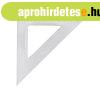 Vonalz� h�romsz�g 45� 10.5 cm, m�anyag