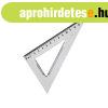 Vonalz� h�romsz�g 60� 15,5cm, m�anyag