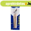 Ecset k�szlet nat�r fa ny�llel 5 db/csomag, Nebulo