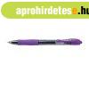 Zsel�stoll 0,7mm, nyom�gombos Pilot G-2, �r�ssz�n lila