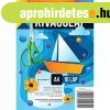 Enyvezetlen kiv�g�minta A4, vegyes sz�nek, 10 lap/csomag, Ne