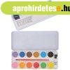 V�zfest�k 12 sz�n ecsettel, f�mdobozban