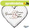 Sz�v alak� p�rna, szerelmes vagyok bel�d, maci