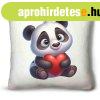 Kicsi, �llatos pl�ss d�szp�rna, Panda maci